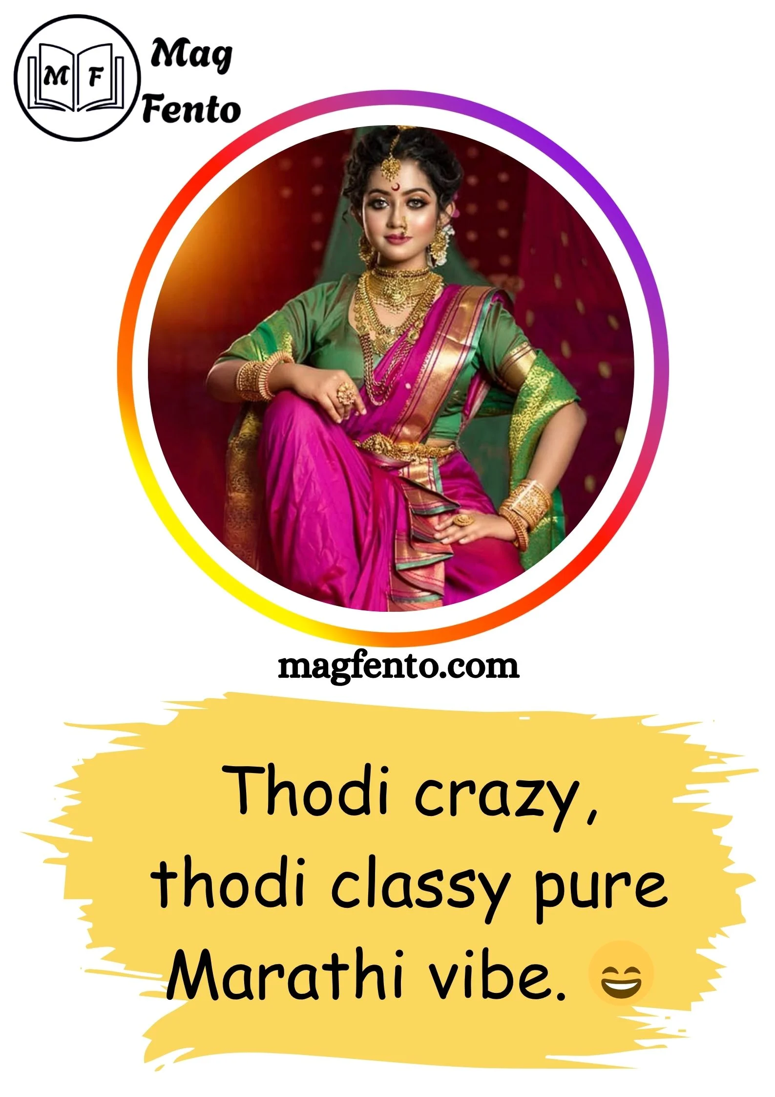 marathi mulgi captions for instagram