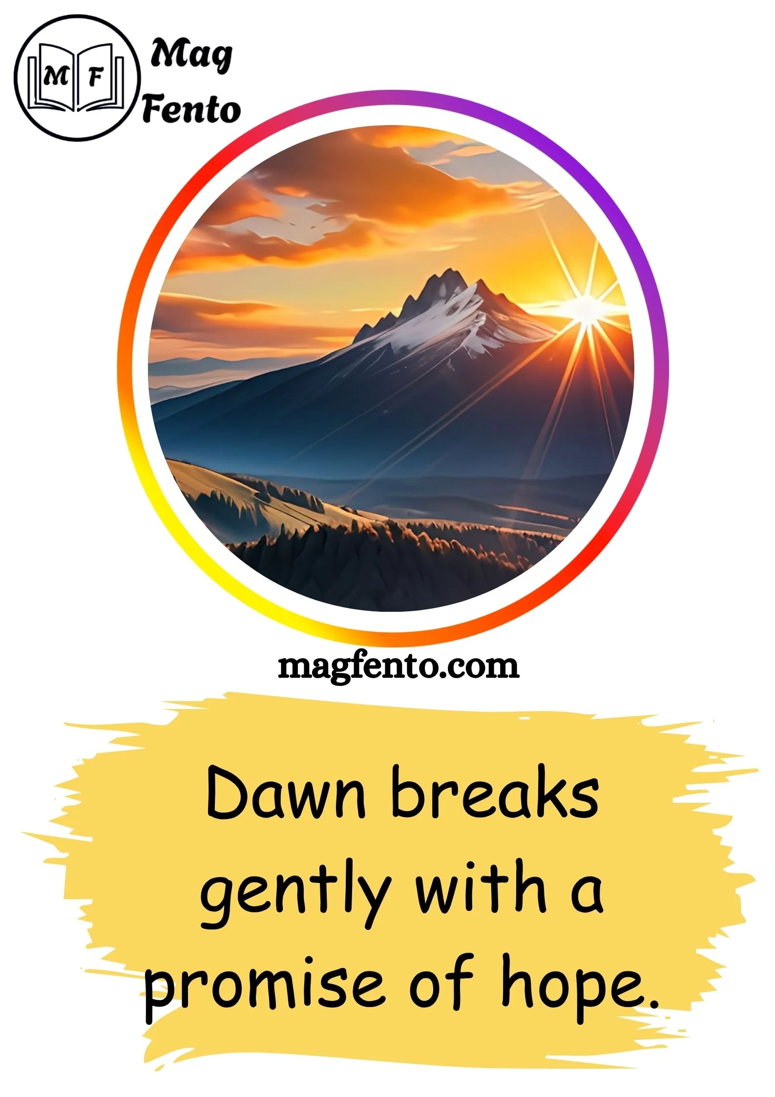 Mountain Captions for Instagram