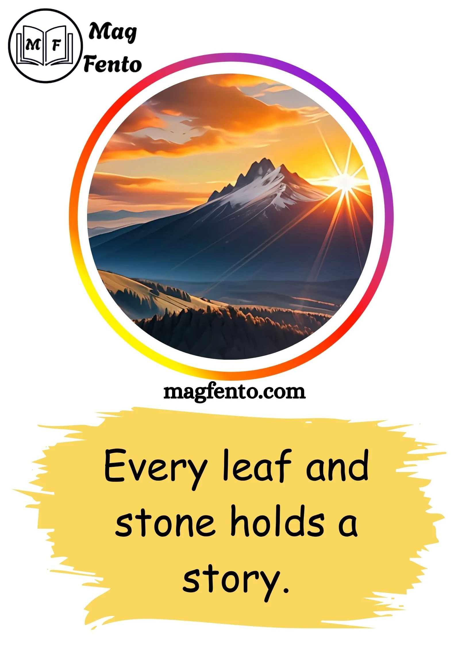 Mountain Captions for Instagram