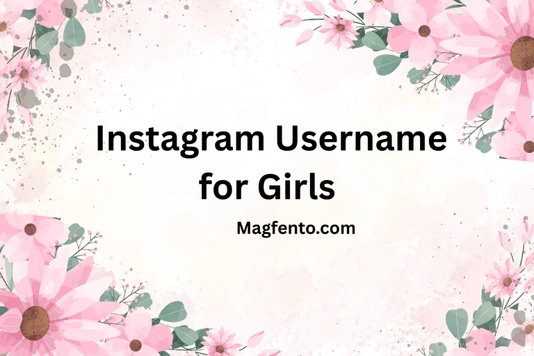 Instagram Username for Girls