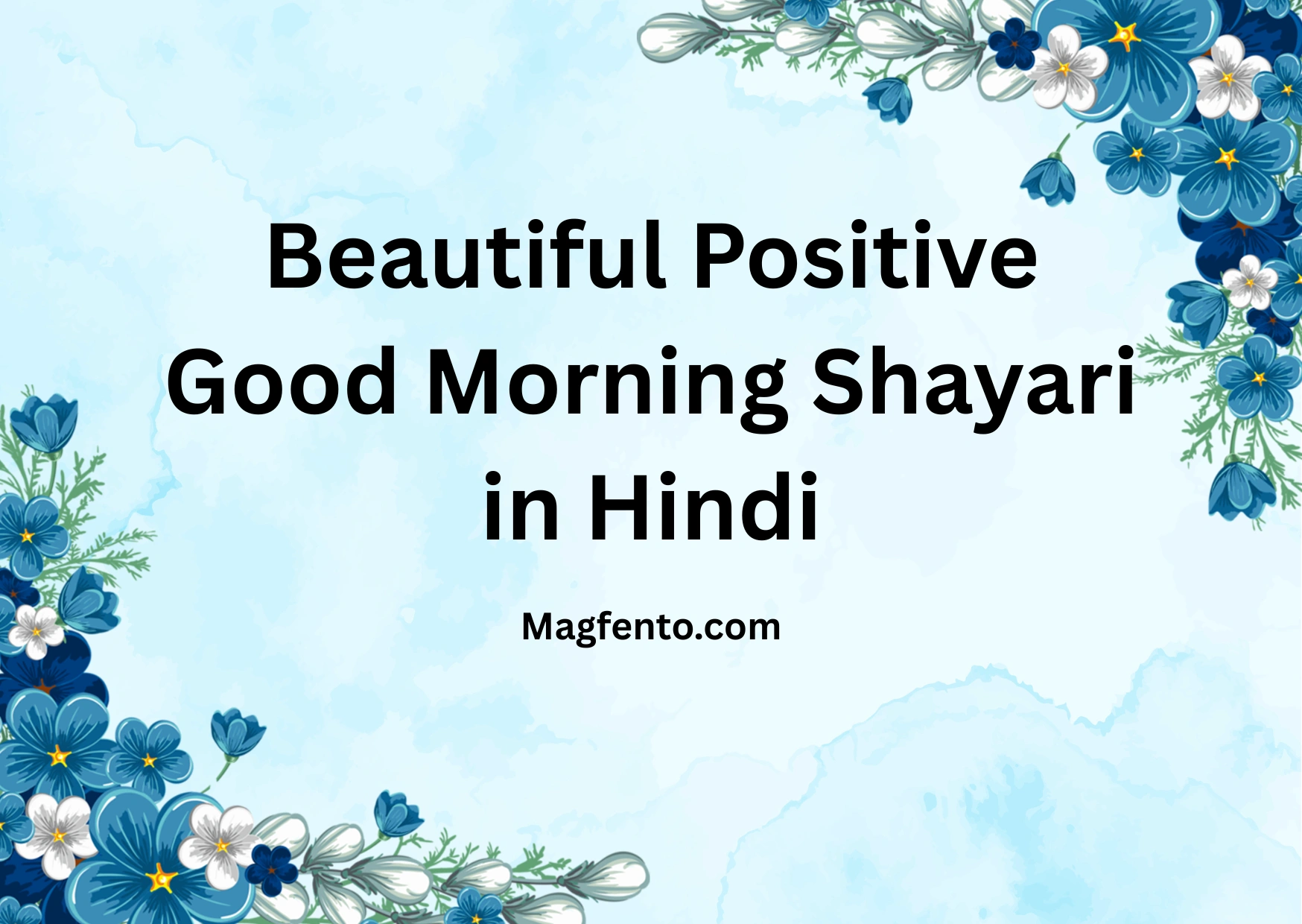 Beautiful Positive Good Morning Shayari in Hindi