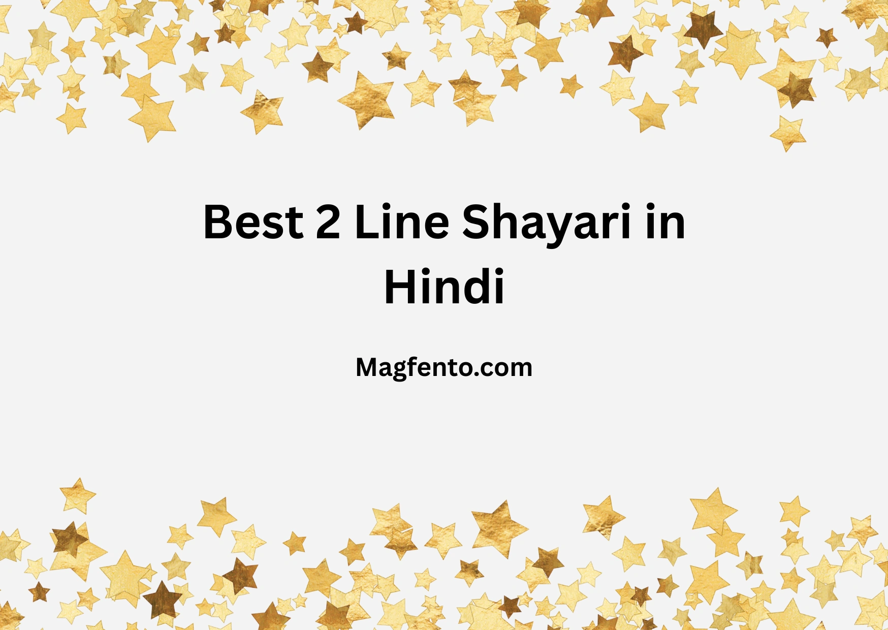 Best 2 Line Shayari in Hindi