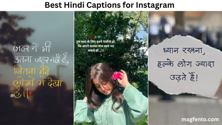 best hindi captions for Instagram