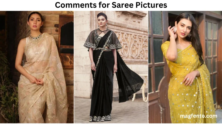 comments for saree pictures
