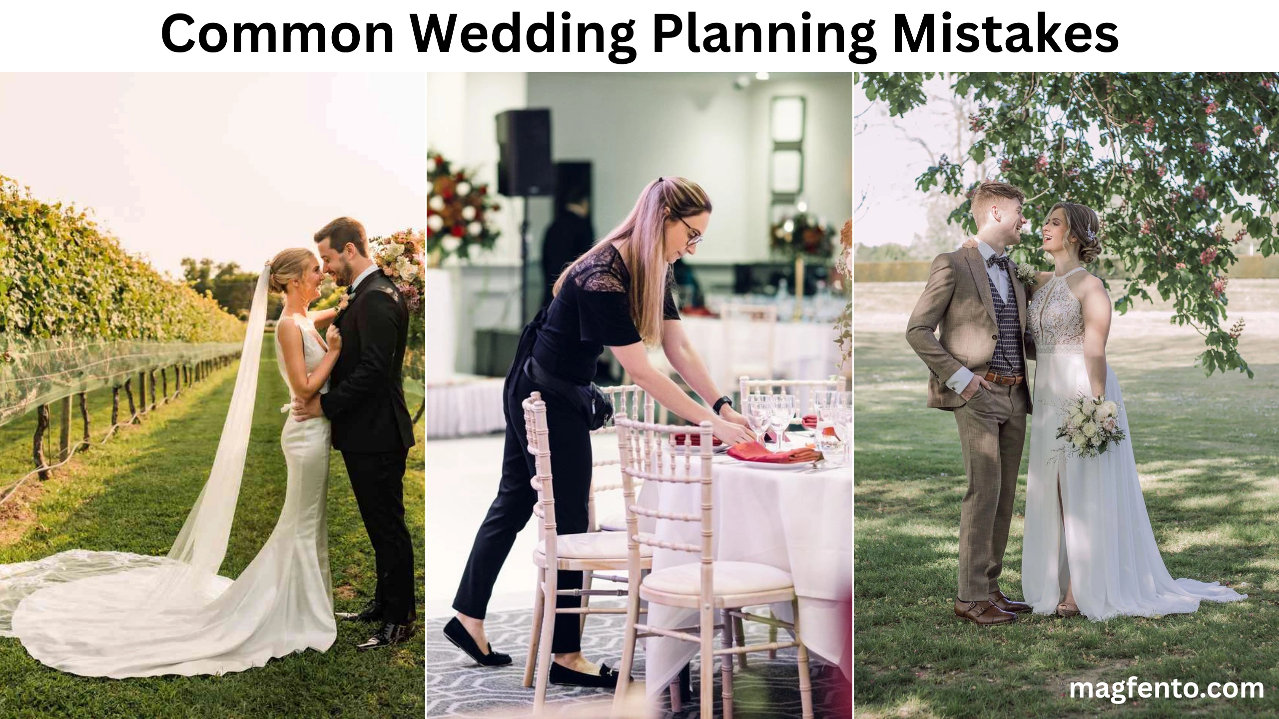 common wedding planning mistakes