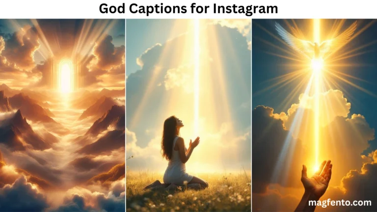 god captions for Instagram