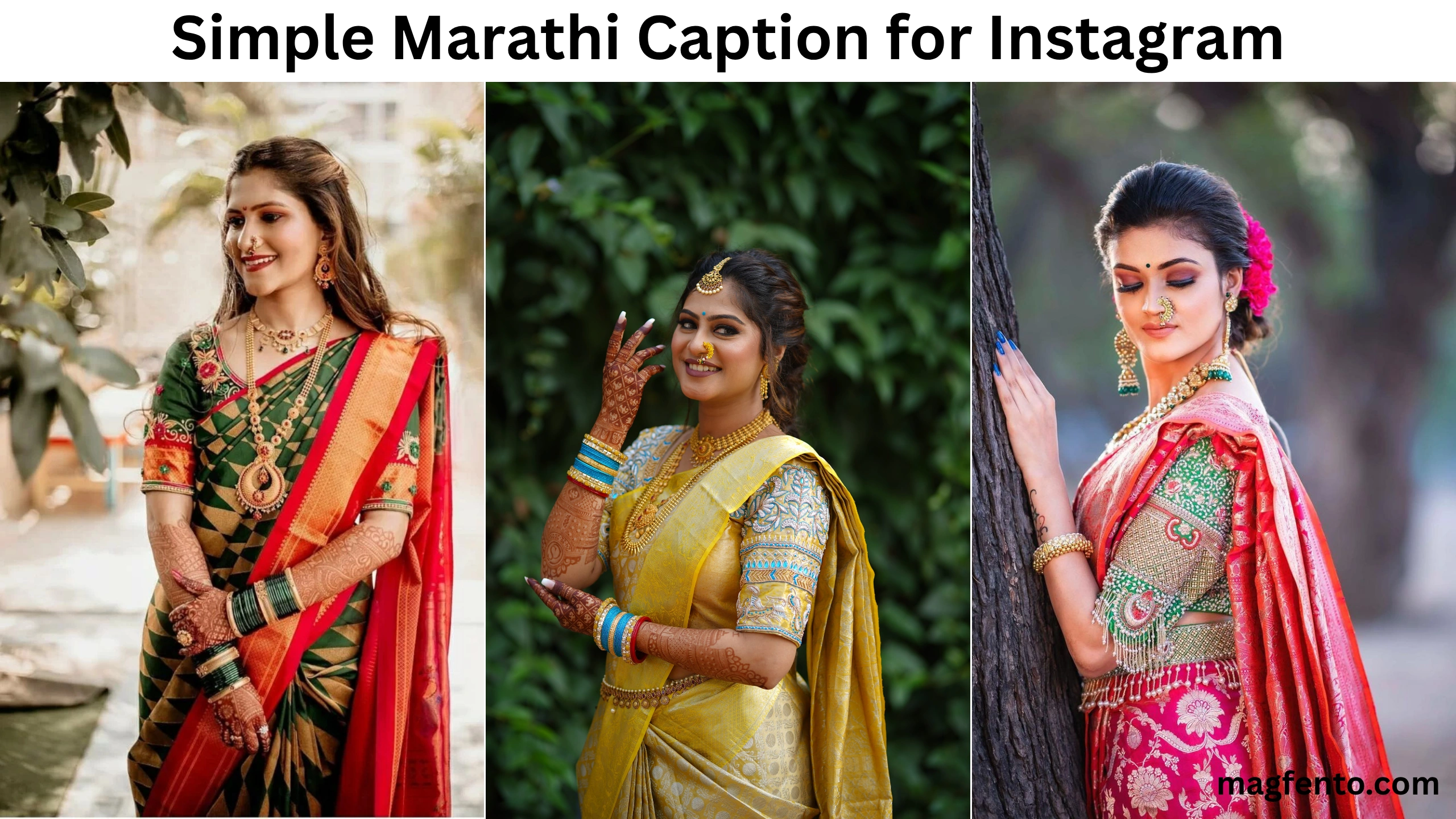 simple marathi caption for Instagram