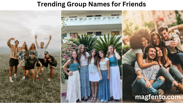 trending group names for friends