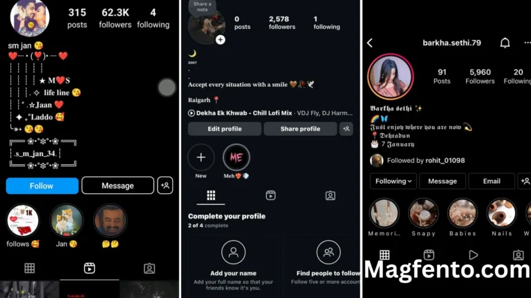 instagram vip bio stylish font