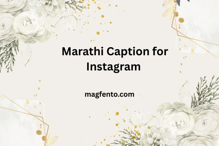 200+ Marathi Caption for Instagram